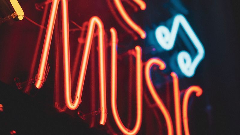 sign, neon, text, glow, light, 4k