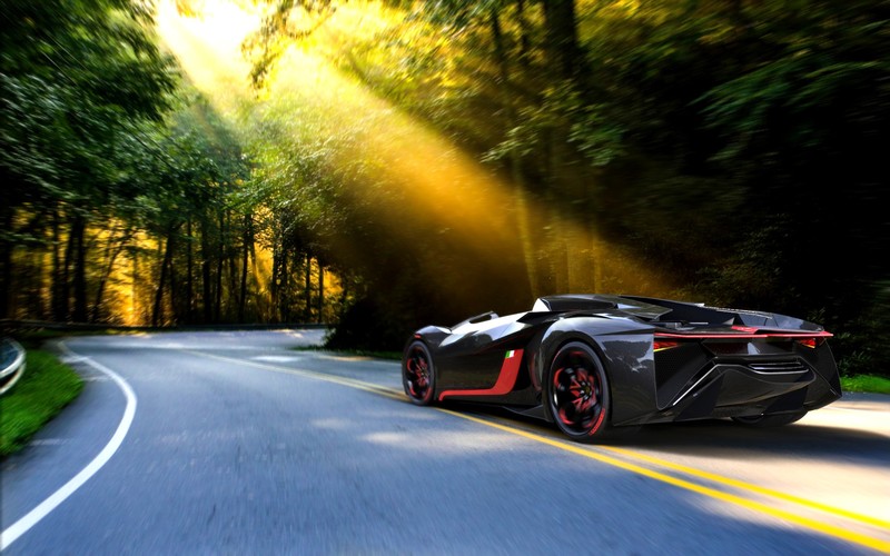 lamborghini, hd, 4k, behance, cars
