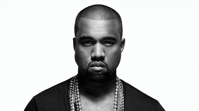 kanye west, music, singer, rapper, hd, 4k, 5k, male celebrities, boys, monochrome, black and white