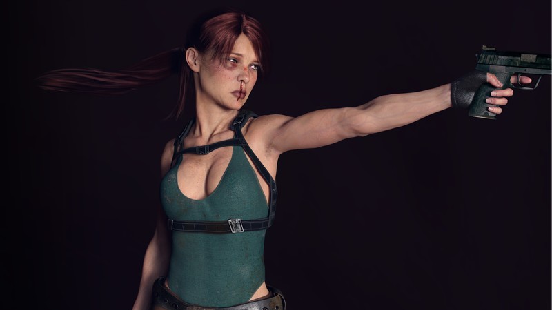 tomb raider, lara croft, hd, 4k, 5k, 8k, artwork, artist, deviantart, digital art