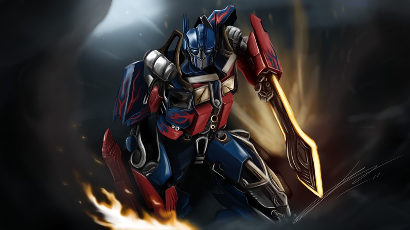 optimus prime, transformers, hd, 4k, artwork, digital art, deviantart