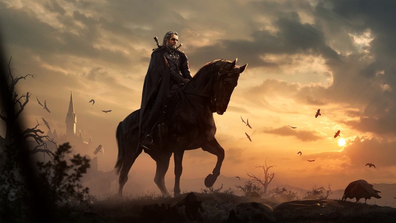 geralt of rivia, tv shows, hd, artwork, artist, digital art, netflix, deviantart, henry cavill