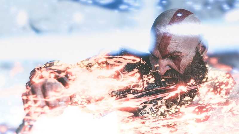 kratos, god of war 4, god of war, games, ps games, hd, 4k, flickr