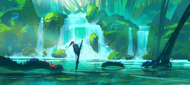 bird, artist, artwork, digital art, hd, 4k, artstation
