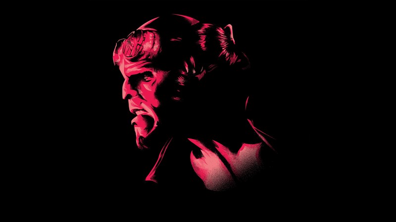 hellboy, hd, artwork, digital art, superheroes, 4k, behance