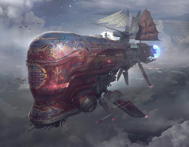 beyond good and evil 2, games, 2018 games, cyberpunk, spaceship, artist, artwork, digital art, hd