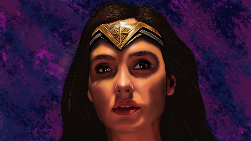 wonder woman, hd, 4k, artwork, digital art, superheroes, behance