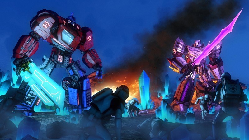 megatron, optimus prime, transformers, artist, artwork, digital art, hd, 4k, deviantart