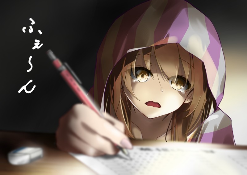 virtual youtuber, anime, artist, artwork, digital art, hd, 4k