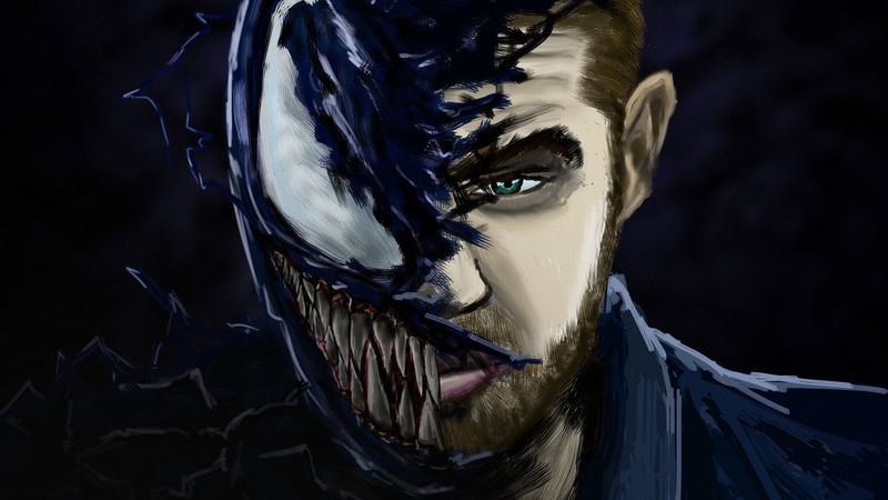 venom, superheroes, hd, supervillain, artstation, digital art, artwork, artstation