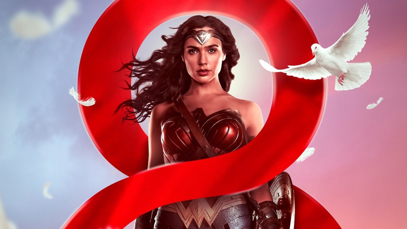 wonder woman, superheroes, hd, poster, 4k, behance