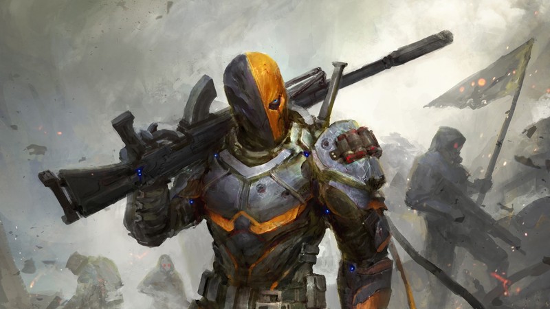 deathstroke, superheroes, dc comics, artwork, artist, digital art, hd, artstation