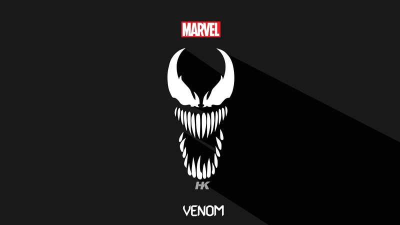 venom, superheroes, hd, 4k, 5k, artist, artwork, digital art, minimalism, minimalist, artstation