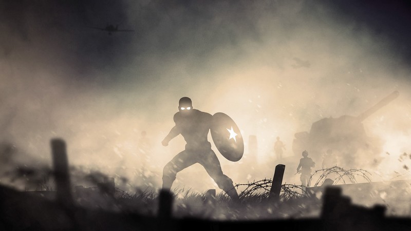 captain america, superheroes, illustration, digital art, hd, behance