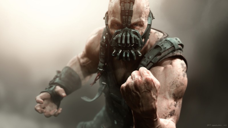bane, hd, artwork, digital art, supervillain, artstation, artist