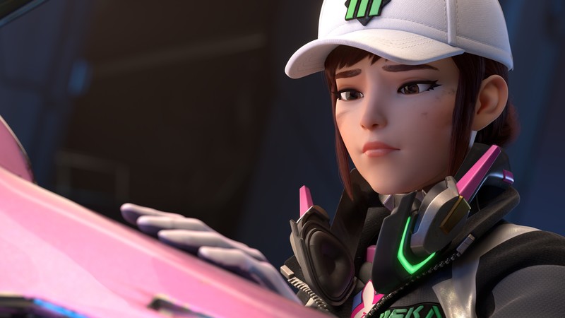 dva overwatch, overwatch, games, hd, artwork, artist, digital art, 4k