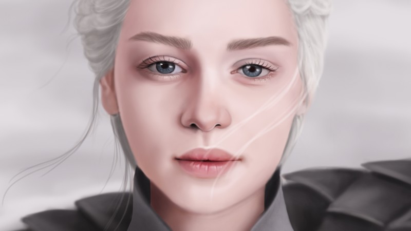 daenerys targaryen, game of thrones, tv shows, hd, artist, artwork, digital art, behance, 4k