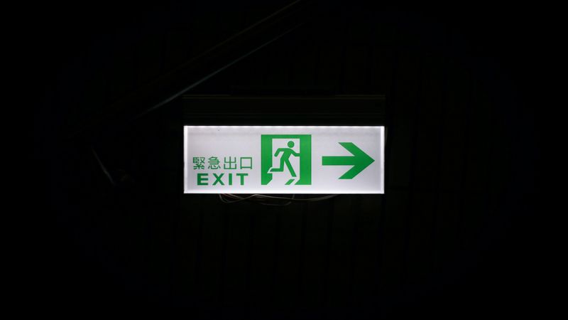 exit, words, hieroglyphs, text, sign, 4k