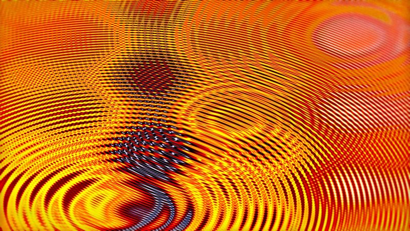 ripples, waves, liquid, surface, abstraction, 4k