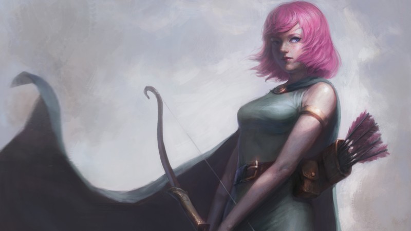 archer, clash of clans, games, artwork, artist, digital art, hd, 4k, fantasy girls, deviantart
