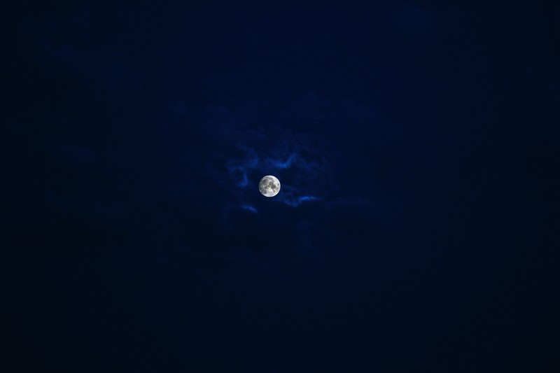 moon, sky, nature, hd, 4k, 5k