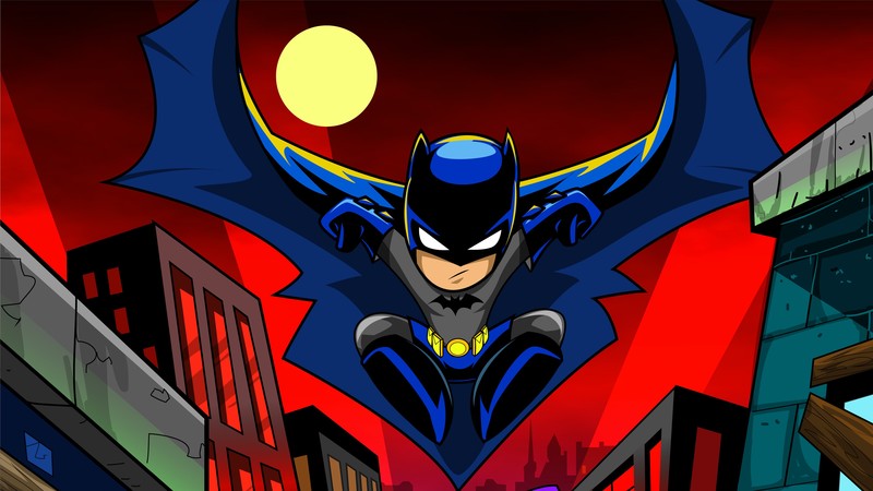 batman, cartoon, artwork, 4k, hd, artist, digital art, superheroes, behance