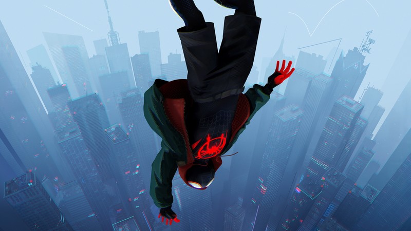 spiderman into the spider verse, 2018 movies, movies, spiderman, animated movies, hd, 4k, 5k, 8k