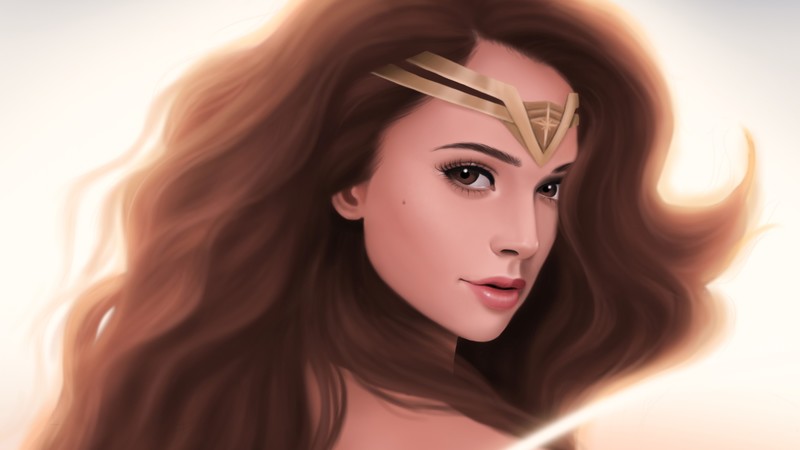 wonder woman, hd, 4k, artwork, digital art, art, superheroes, behance