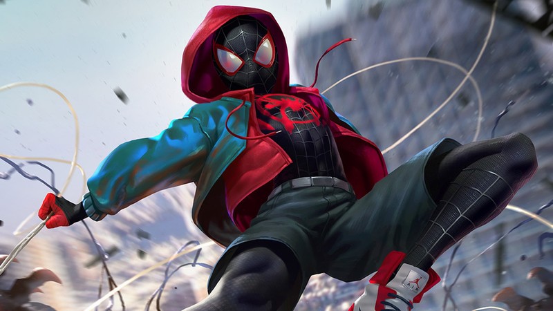 spiderman into the spider verse, 2018 movies, movies, spiderman, animated movies, hd