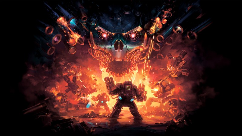 mothergunship, 2018 games, games, hd, 4k, burning, fire