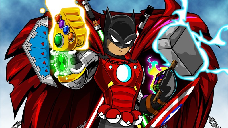 batman, hd, artwork, artist, digital art, superheroes, behance