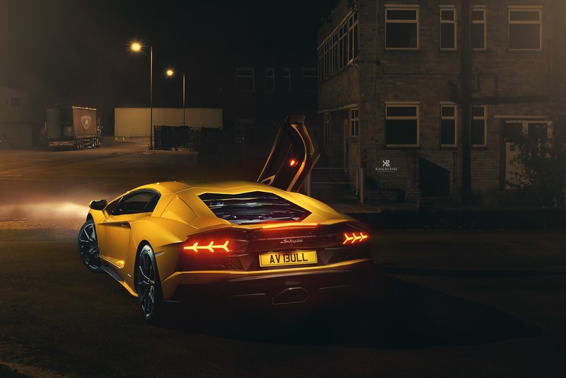 lamborghini aventador, lamborghini, cars, hd, behance, artist