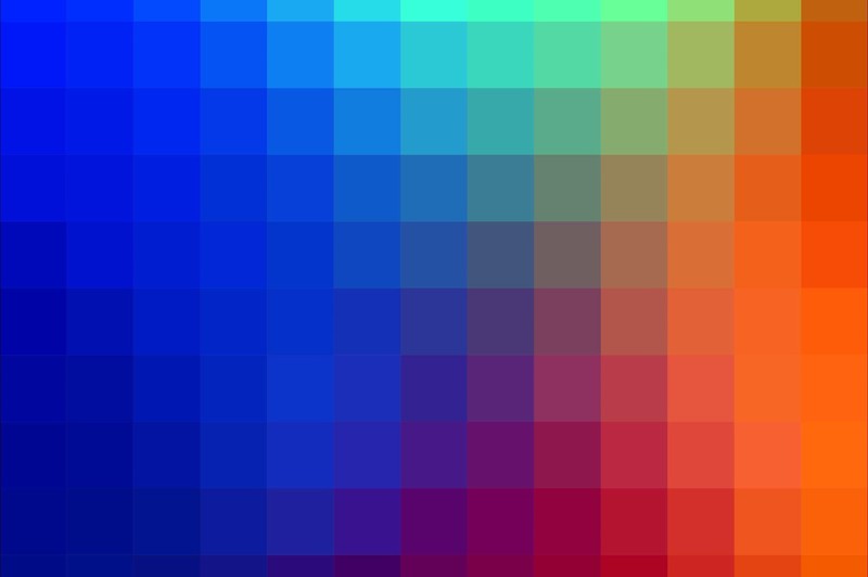 abstract, grid, hd, 4k, shapes, colorful