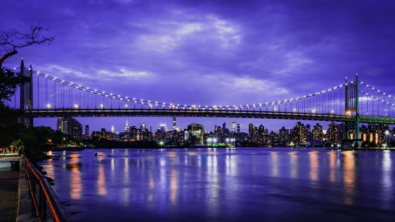 new york, bridge, world, hd