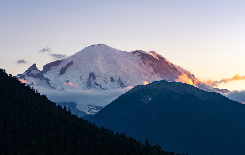 glacier, mountains, nature, hd