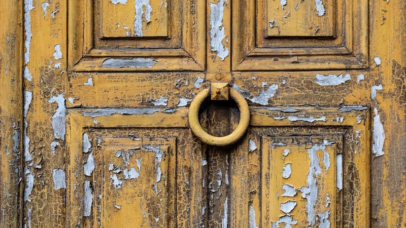 door, wooden, old, texture, 4k