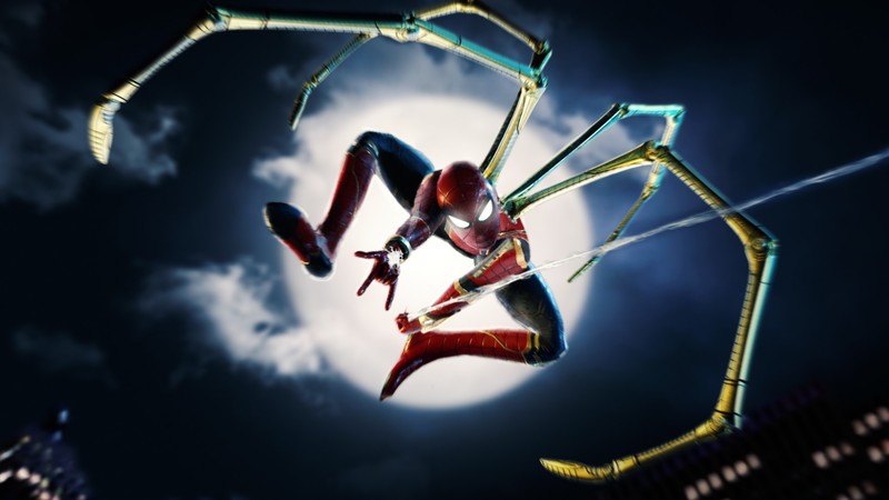spiderman, avengers infinity war, hd, artwork, superheroes, artstation, digital art