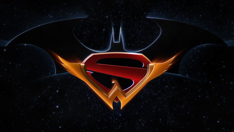 batman, superman, wonder woman, hd, 4k, logo, artwork, digital art, superheroes