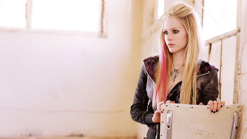 avril lavinge, singer, music, girls, hd