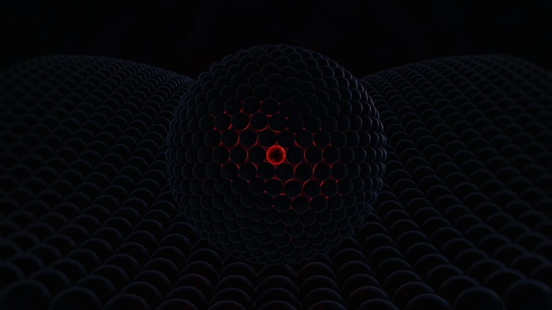 3d, abstract, digital art, hd, 4k, red