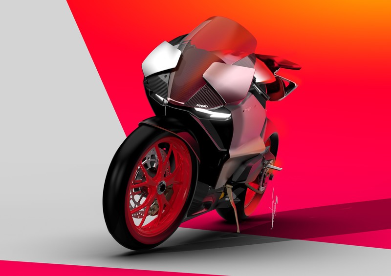 ducati, bikes, 2020 bikes, hd, 4k, artist, behance