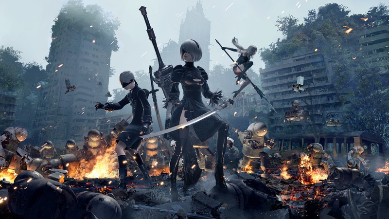 nier automata, 2018 games, hd, 4k