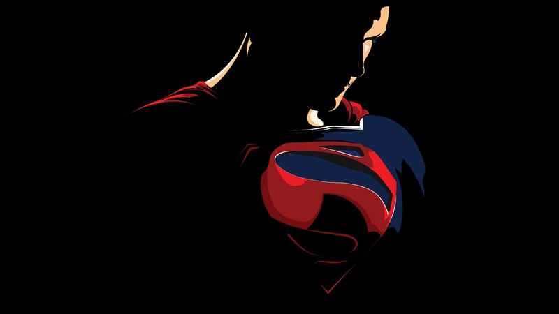 superman, minimalism, logo, 4k, hd, artwork, artist, digital art, superheroes, behance