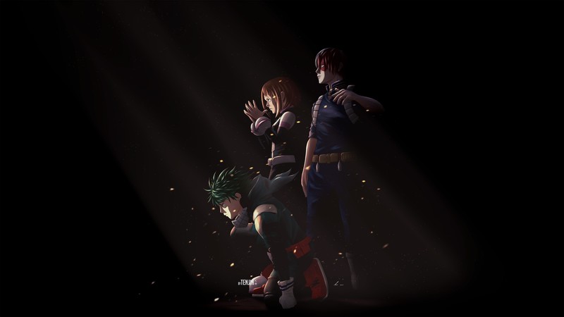 my hero academia, anime, artist, artwork, digital art, hd, deviantart, 4k