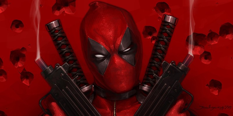 deadpool, artwork, hd, digital art, superheroes