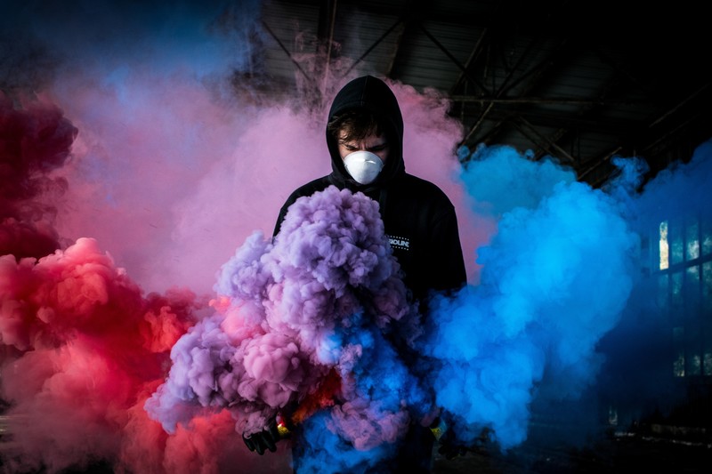 smoke, colorful, hd, 4k, 5k, photography