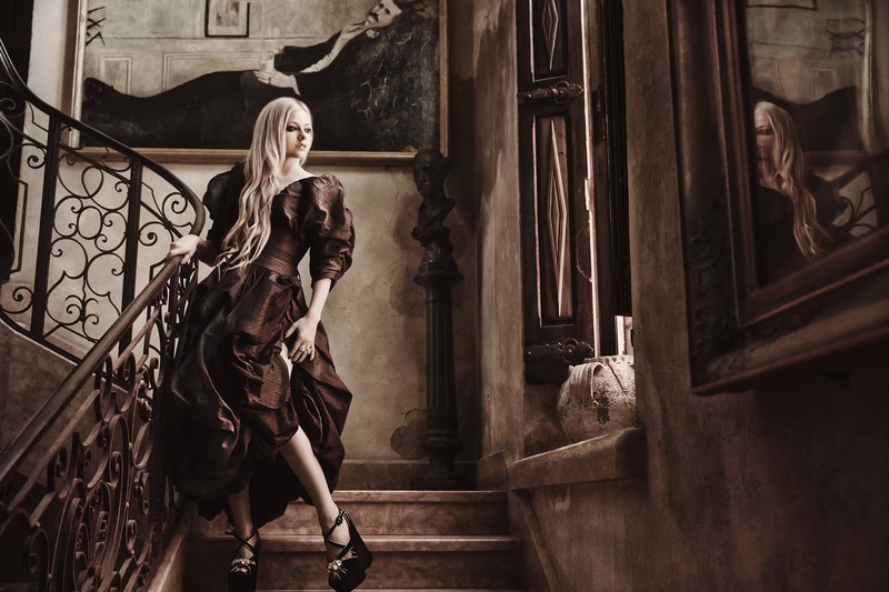 avril lavinge, singer, music, girls, hd, photoshoot, 4k
