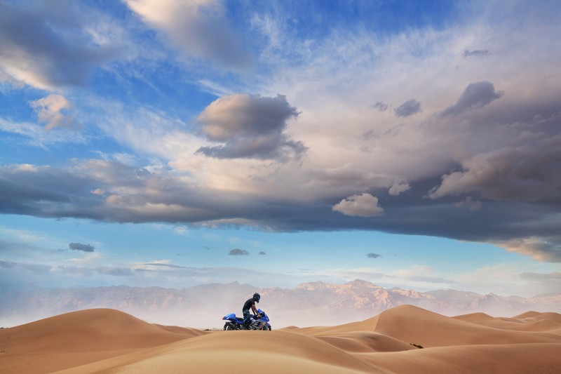 suzuki hayabusa, suzuki, bikes, hd, 4k, 5k, desert