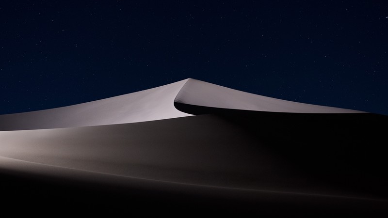 macos mojave, macbook pro, apple, computer, original, hd, 4k, 5k, desert, night