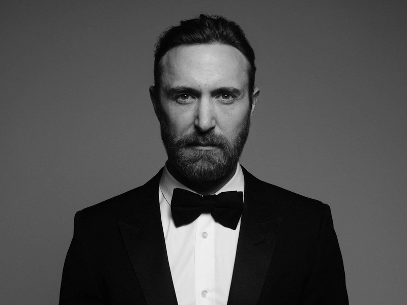 david guetta, music, artist, hd, dj, 4k, monochrome, black and white
